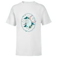 thumbnail image 1 of Tim Burton’s The Nightmare Before Christmas Zero Moonlight - Short Sleeve T-Shirt for Kids - Customized-White, 1 of 5