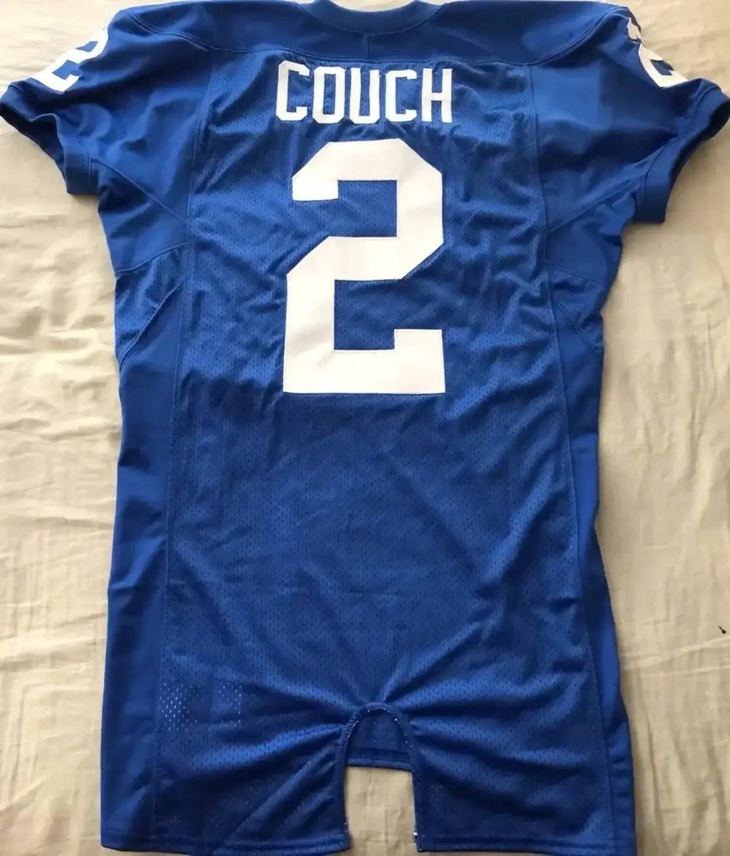 Tim Couch Kentucky Wildcats Nike stitched Pro Cut blue XL jersey NEW