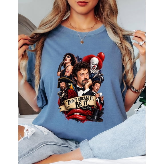 Tim Curry Graphic Shirt, Dr Frank T-Shirt, Cult Horror Movie Tee