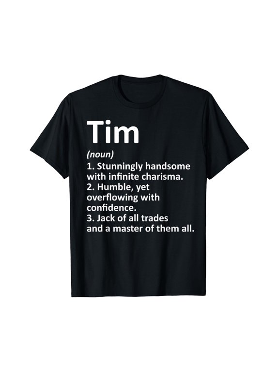 Tim Definition Name T-Shirt