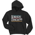 thumbnail image 1 of Tim Duncan David Robinson San Antonio 99 Hooded Sweatshirt Hoodie, 1 of 1