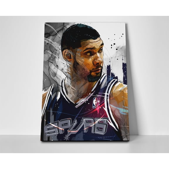 Tim Duncan Poster or Wrapped Canvas