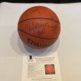 Tim Duncan Rookie 199798 San Antonio Spurs Team Signed Basketball