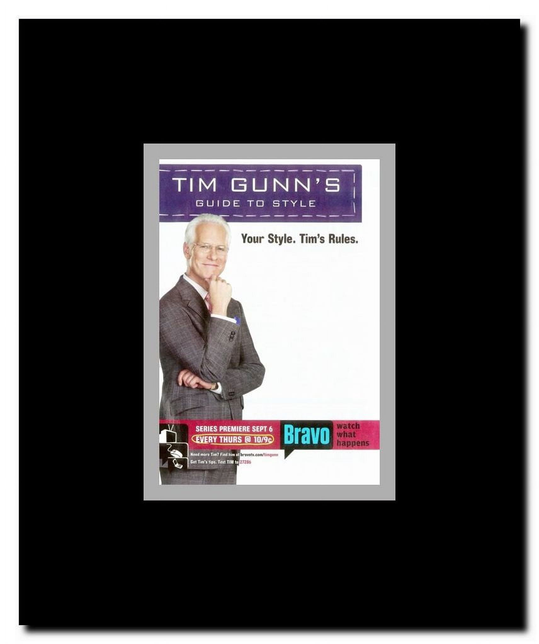 Tim Gunn's Guide to Style Framed Movie Poster