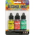thumbnail image 1 of Tim Holtz Alcohol Ink .5oz 3/Pkg-Key West-Dandelion/Coral/Pistachio, Fabric Dye, 1 of 2