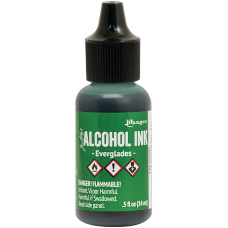 Tim Holtz Alcohol Ink .5oz-Everglades
