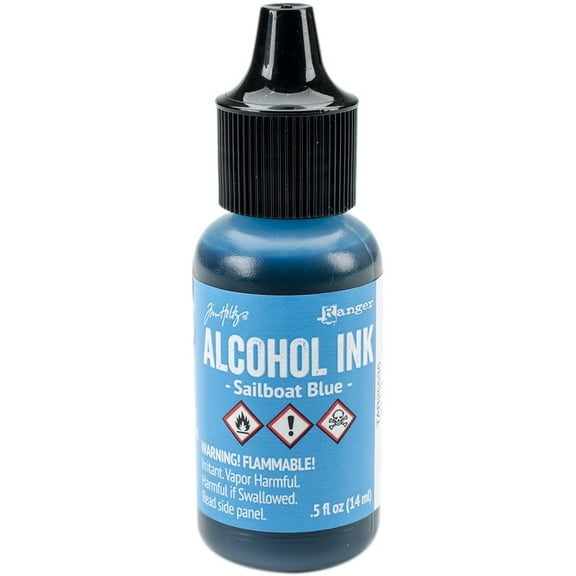 Tim Holtz Alcohol Ink .5oz-Sailboat Blue