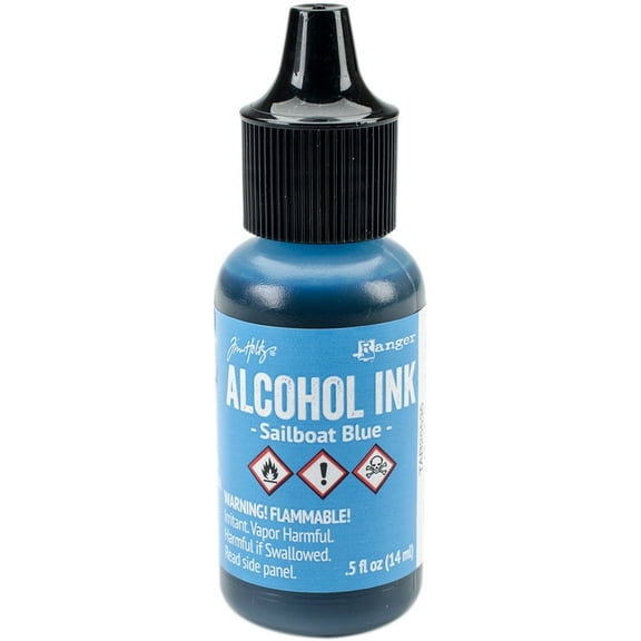 Tim Holtz Alcohol Ink .5oz-Sailboat Blue