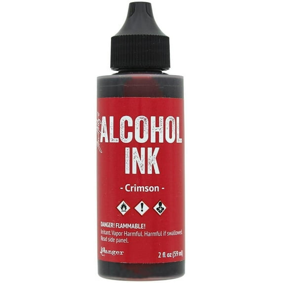 Tim Holtz Alcohol Ink - Crimson 2 oz.