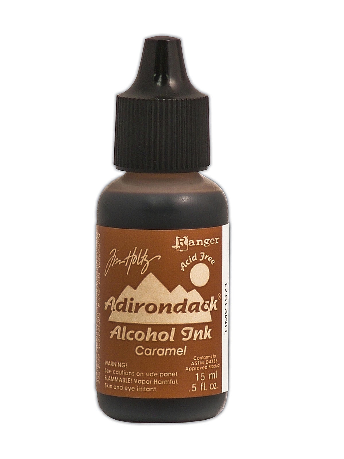Tim Holtz Alcohol Inks caramel, 0.5 oz., bottle (pack of 6)