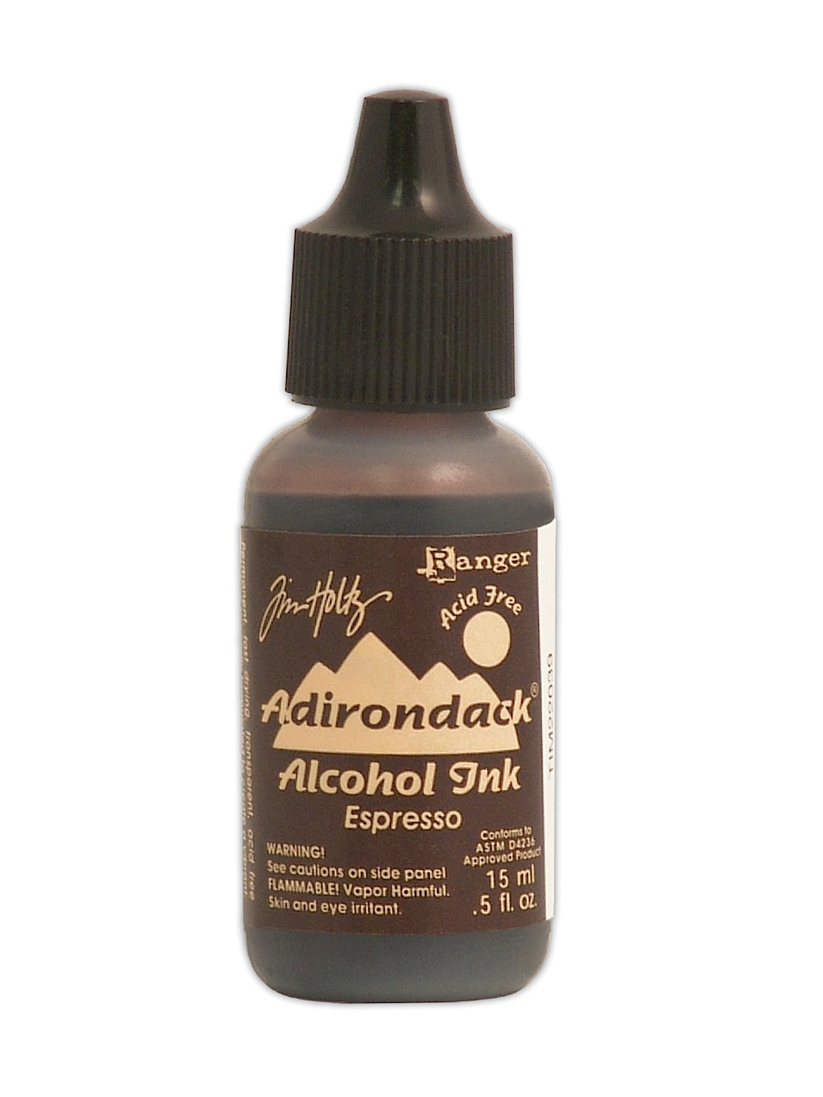 Tim Holtz Alcohol Inks espresso, 0.5 oz., bottle (pack of 6)