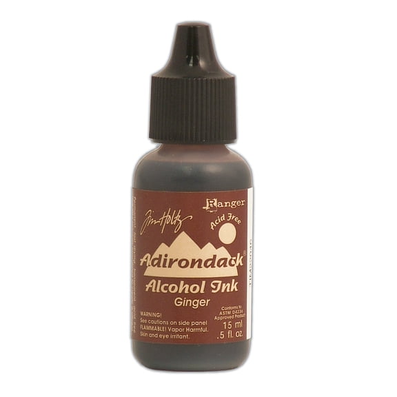 Tim Holtz Alcohol Inks ginger, 0.5 oz., bottle (pack of 6)