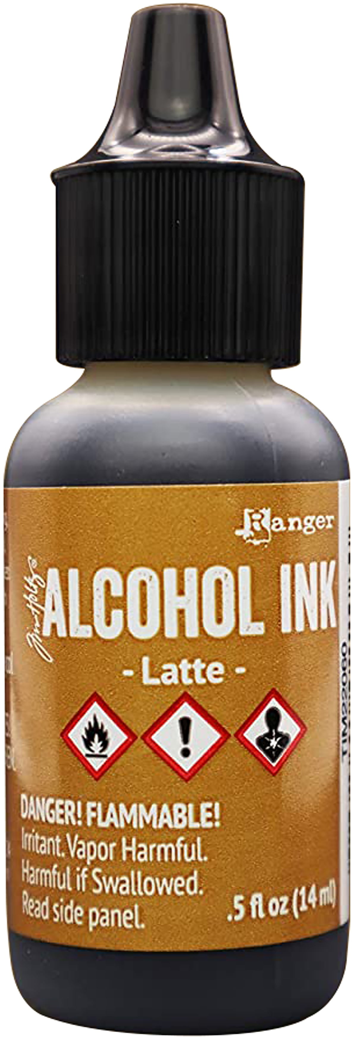 Ranger Tim Holtz Alcohol Ink .5oz - Latte, 1 Pack of 6 Piece