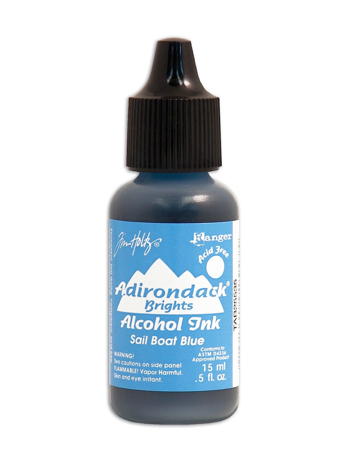 Tim Holtz Alcohol Inks sail boat blue, 0.5 oz., bottle (pack of 6)