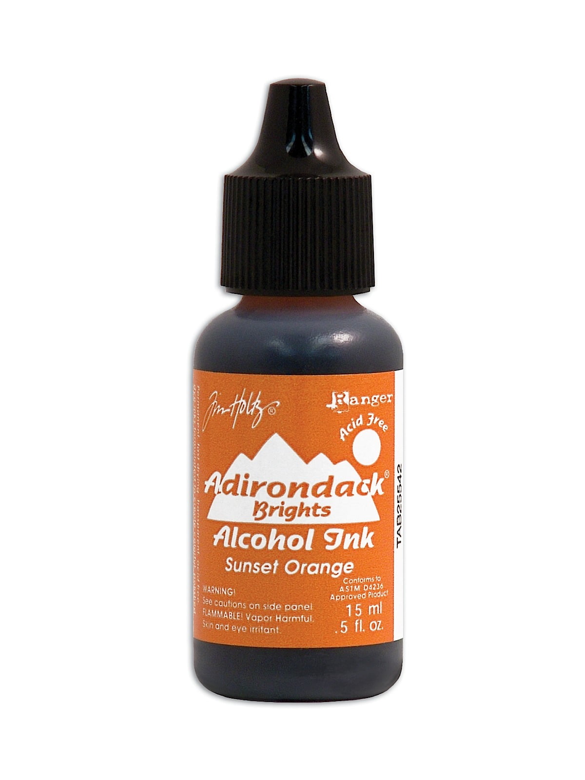 Tim Holtz Alcohol Inks sunset orange, 0.5 oz., bottle (pack of 6)