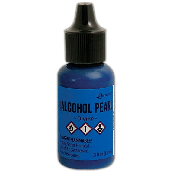 Tim Holtz Alcohol Pearls 0.5oz-Divine
