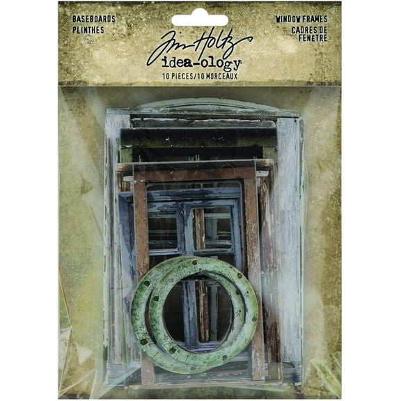 Tim Holtz Baseboards Window Frames Paper Crafts, Multi