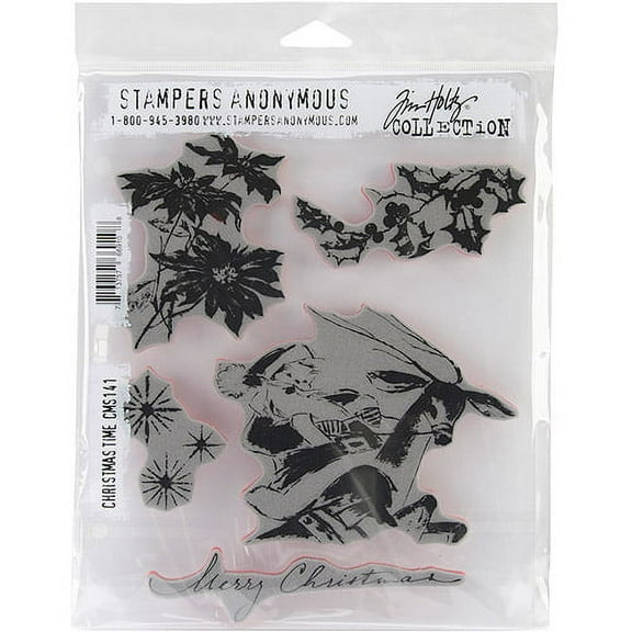 Tim Holtz Cling Rubber Stamp Set