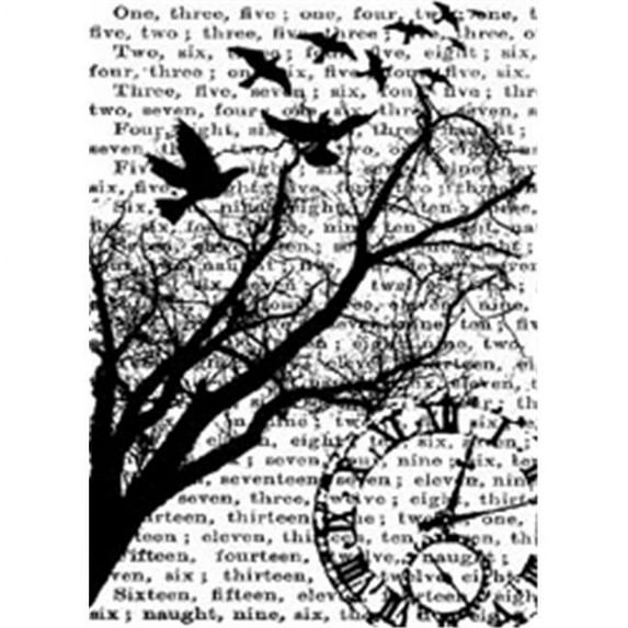 Tim Holtz Cling Rubber Stamp