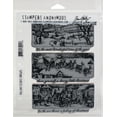 thumbnail image 1 of Tim Holtz Cling Stamps 7"X8.5"-Holiday Scenes, 1 of 3