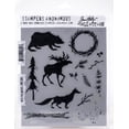 thumbnail image 1 of Tim Holtz Cling Stamps 7"X8.5"-Into The Woods, 1 of 3