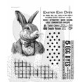 thumbnail image 1 of Tim Holtz Cling Stamps 7"X8.5"-Mr. Rabbit, 1 of 1