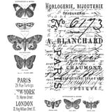 Timbri Cling Stamps Tim Holtz - Gomma Acrilica, 17.8x20.5cm, Design Papillon, Per Fai Da Te - Foto 7