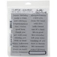 thumbnail image 1 of Tim Holtz Cling Stamps 7"X8.5"-Simple Sayings, 1 of 2