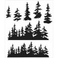 thumbnail image 1 of Tim Holtz Cling Stamps 7"X8.5"-Tree Line, 1 of 2