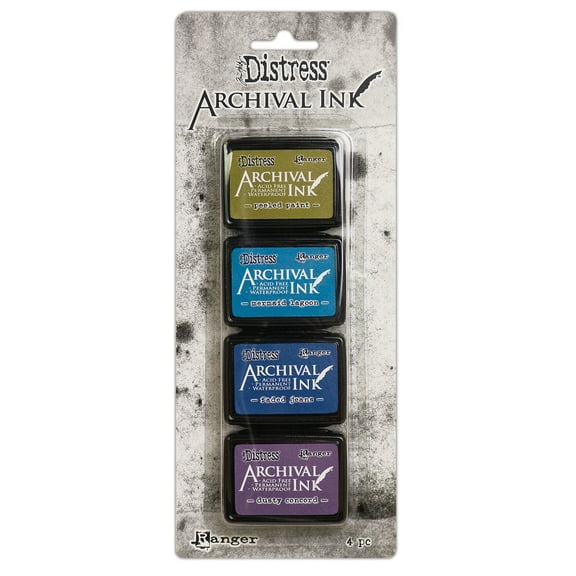 Tim Holtz Distress Archival Mini Ink Kit-Kit 2