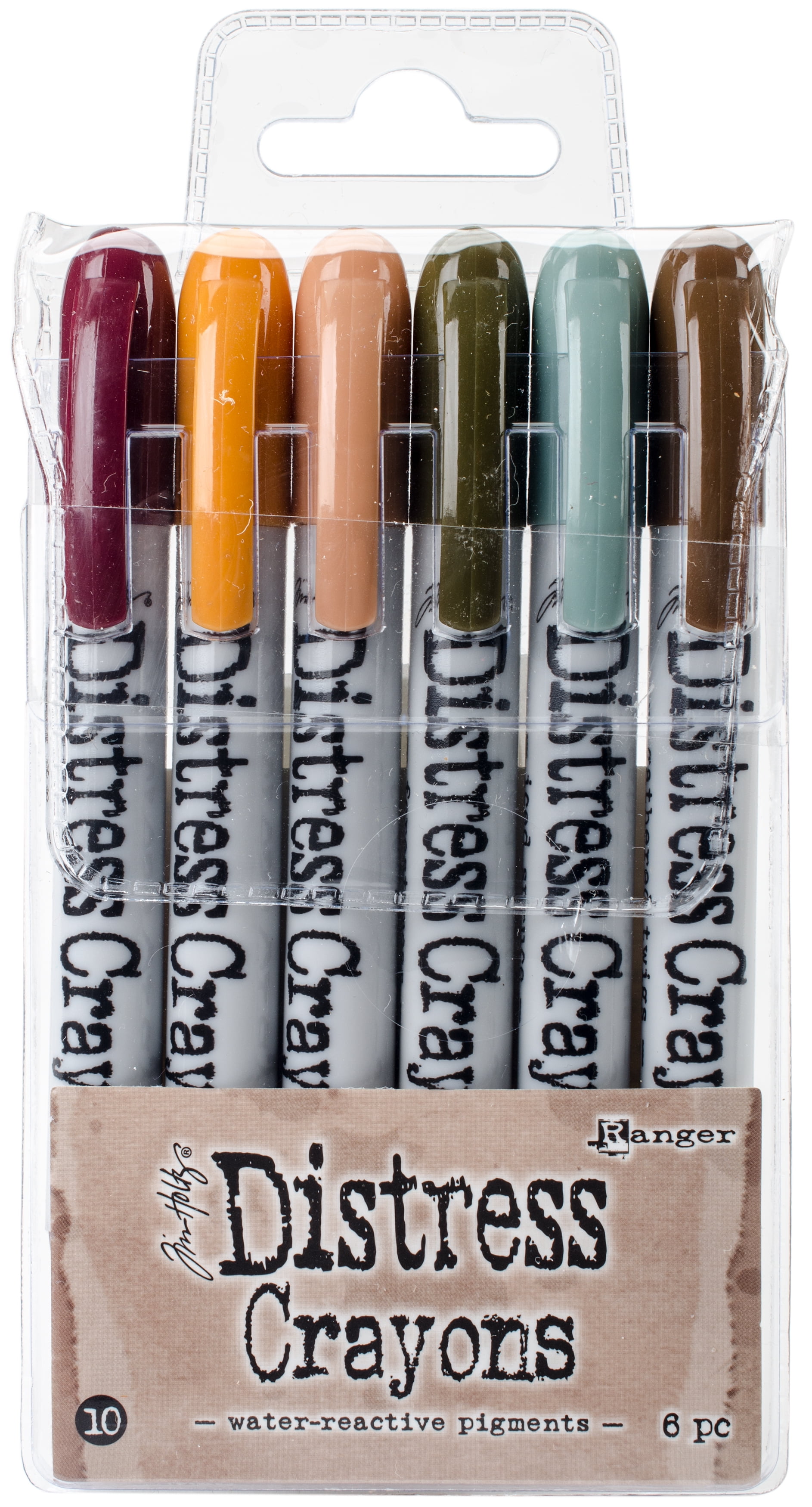 Tim Holtz Distress Crayon Set Set #6 - Walmart.com