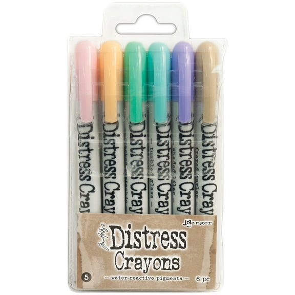 Tim Holtz Distress Crayon Set Set #5