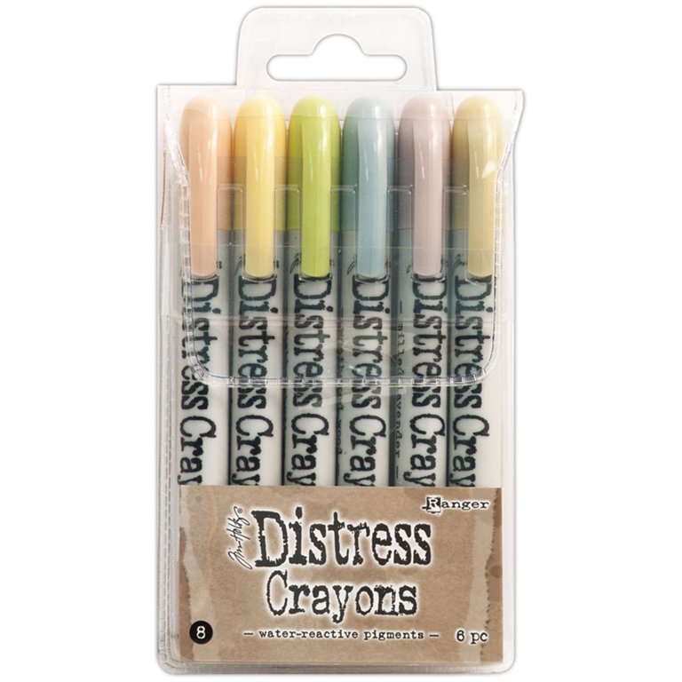 Tim Holtz Distress Crayon Set - Set #8