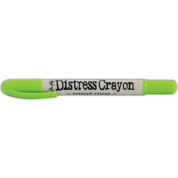 Tim Holtz Distress Crayons-Twisted Citron