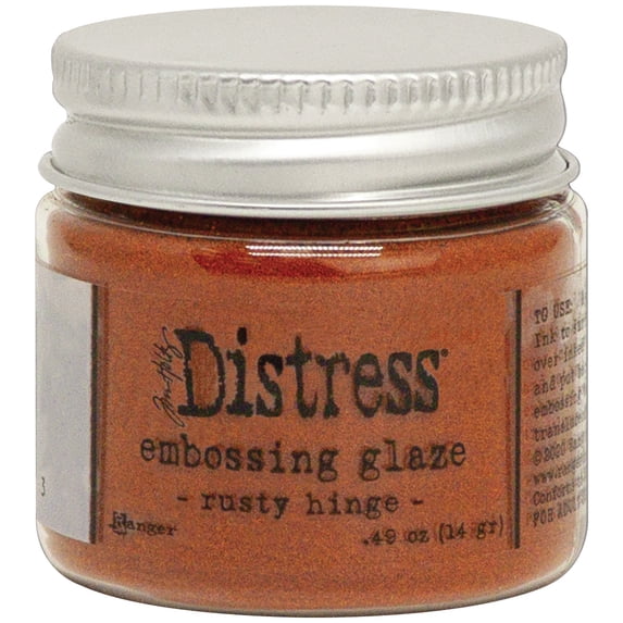 Tim Holtz Distress Embossing Glaze-Rusty Hinge