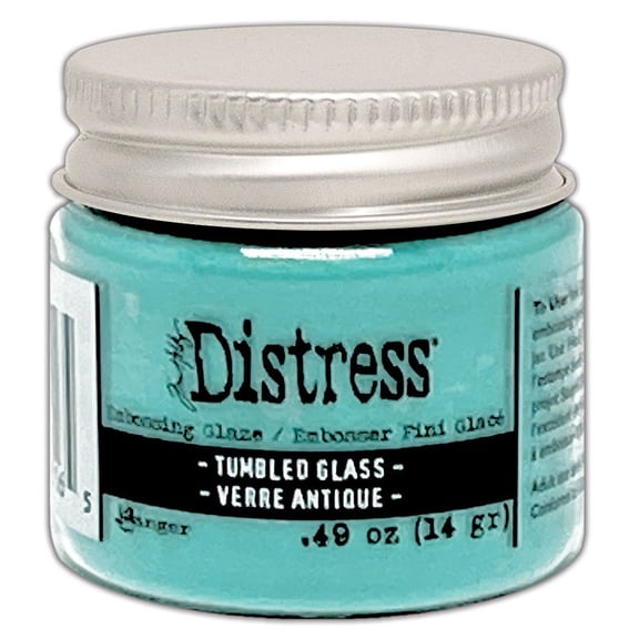 Tim Holtz Distress Embossing Glaze-Tumbled Glass
