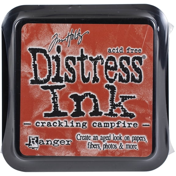 Tim Holtz Distress Ink Pad-Crackling Campfire