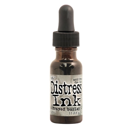 Tim Holtz Distress Ink frayed burlap, 0.5 oz. reinker bottle (pack of 3)