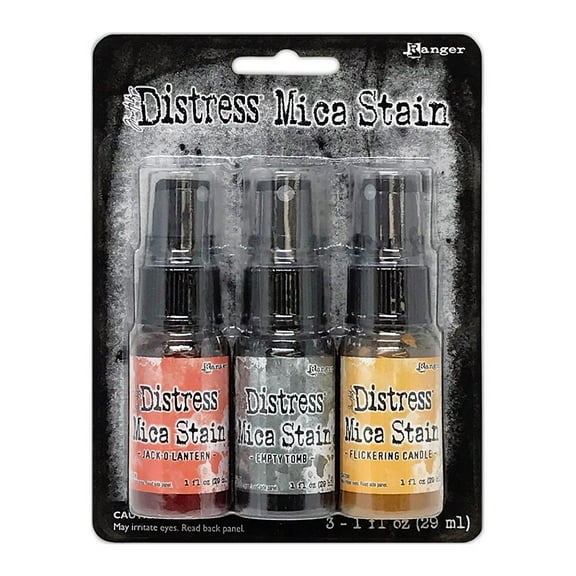 Tim Holtz Distress Mica Stain Set-Halloween Set# 1