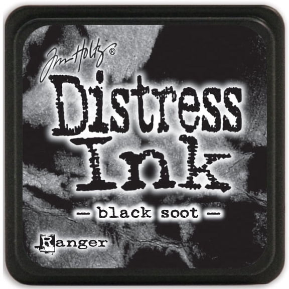 Tim Holtz Distress Mini Ink Pad-Black Soot