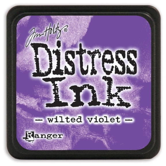 Tim Holtz Distress Mini Ink Pad-Wilted Violet