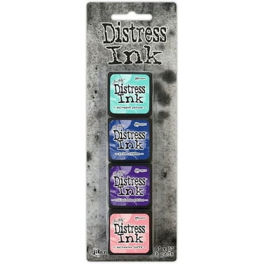 Tim Holtz Distress Mini Ink Pads 4/Pkg-Kit 12 - Walmart.com