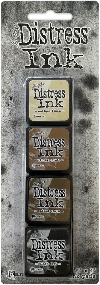 RANGER Tim Holtz Distress Mini Ink Pads 4/Pkg-Kit 3