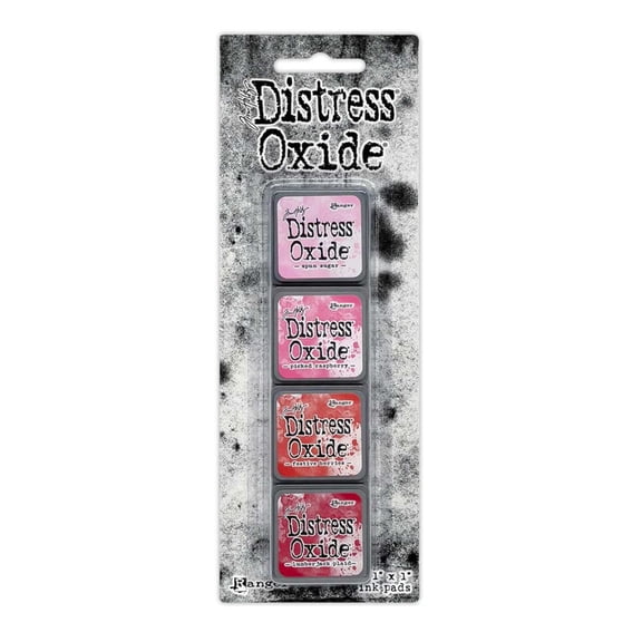 Tim Holtz Distress Mini Oxide Ink Pads 4/Pkg-Kit #1