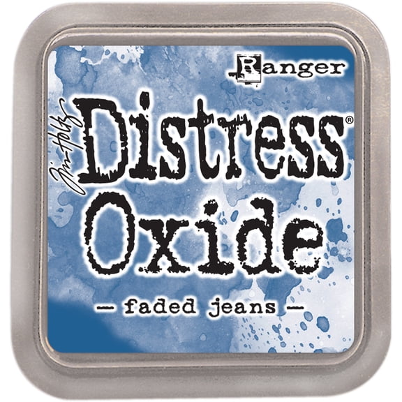 Tim Holtz Distress Oxides Ink Pad-Faded Jeans