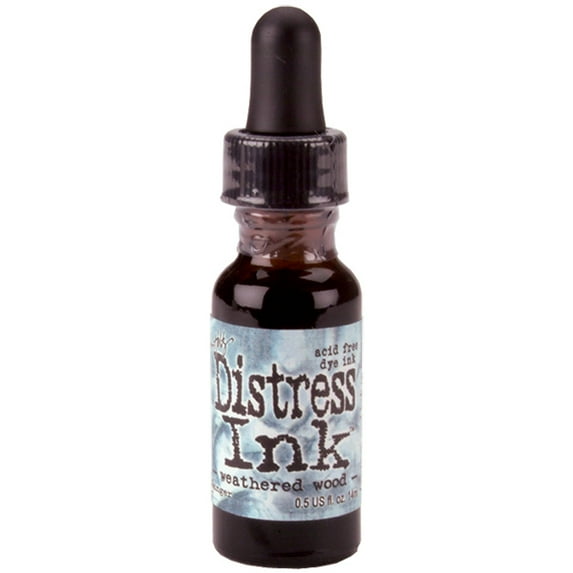 Tim Holtz Distress Pad Reinker-Weathered Wood