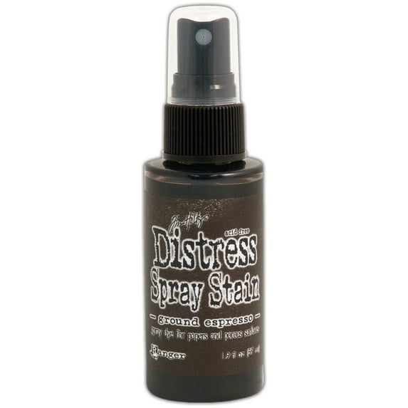Tim Holtz Distress Spray Stain 1.9oz-Ground Espresso