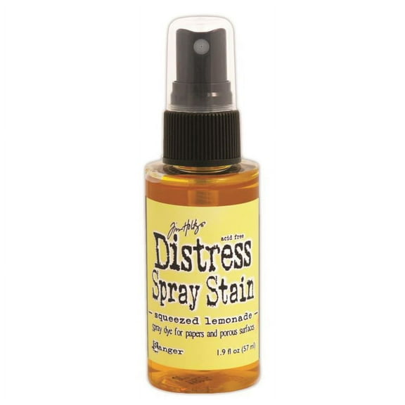 Tim Holtz Distress Spray Stain 1.9oz-Squeezed Lemonade
