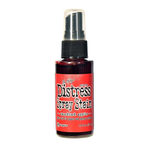 Tim Holtz Distress Spray Stains 1.9 fl. oz., bottle, candied apple (pack of 3)