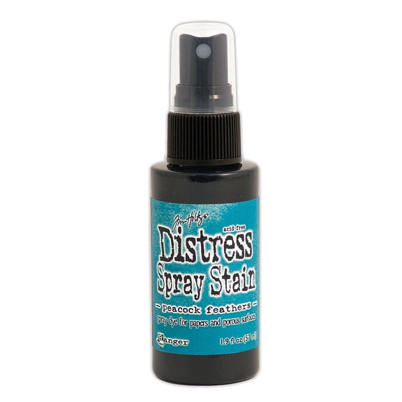 Tim Holtz Distress Spray Stains 1.9 fl. oz., bottle, peacock feathers (pack of 3)